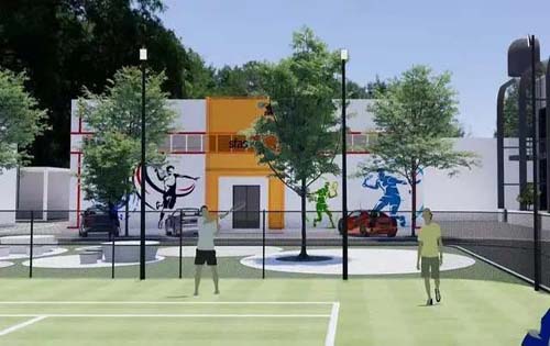 鼎石元素数字文化产业园内景 